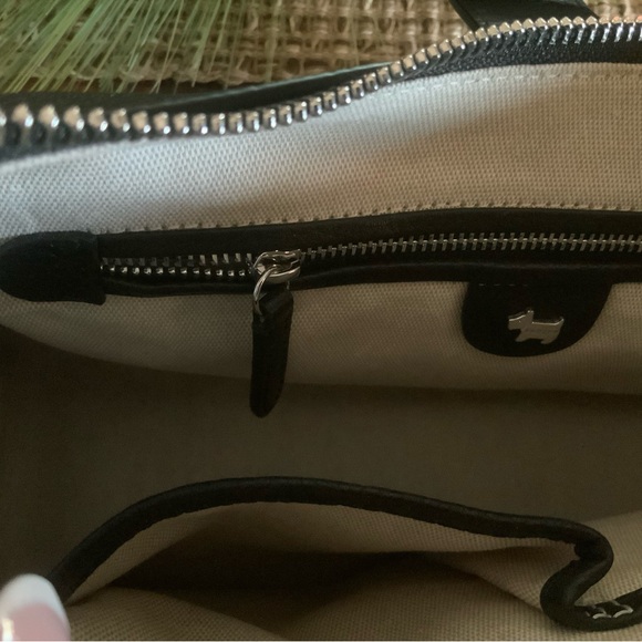 Radley black leather shoulder purse - Picture 4 of 4